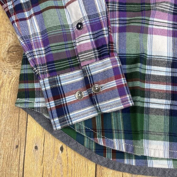 Tommy Bahama Flannel Shirt Montauk Mens Medium New NWT - Picture 3 of 10